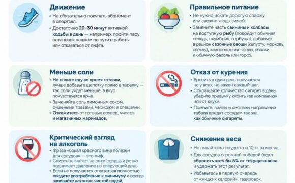 Изменение образа жизни: управляемые факторы риска