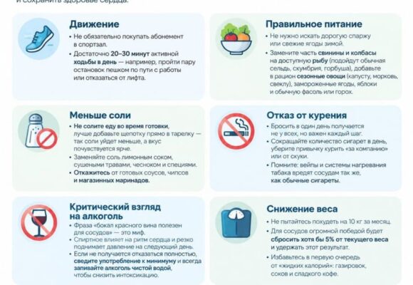 Изменение образа жизни: управляемые факторы риска
